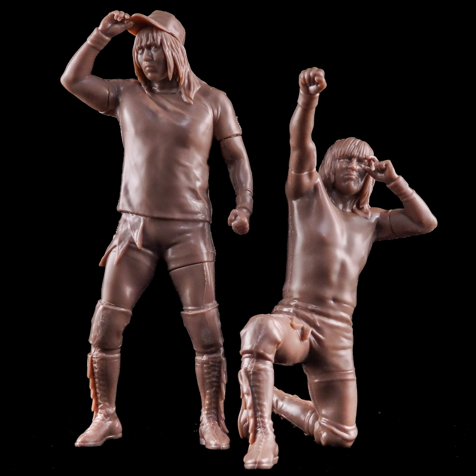 俺の目は開いてるぜ！ 3Dスキャンで表現されたプロレス模型を楽しん