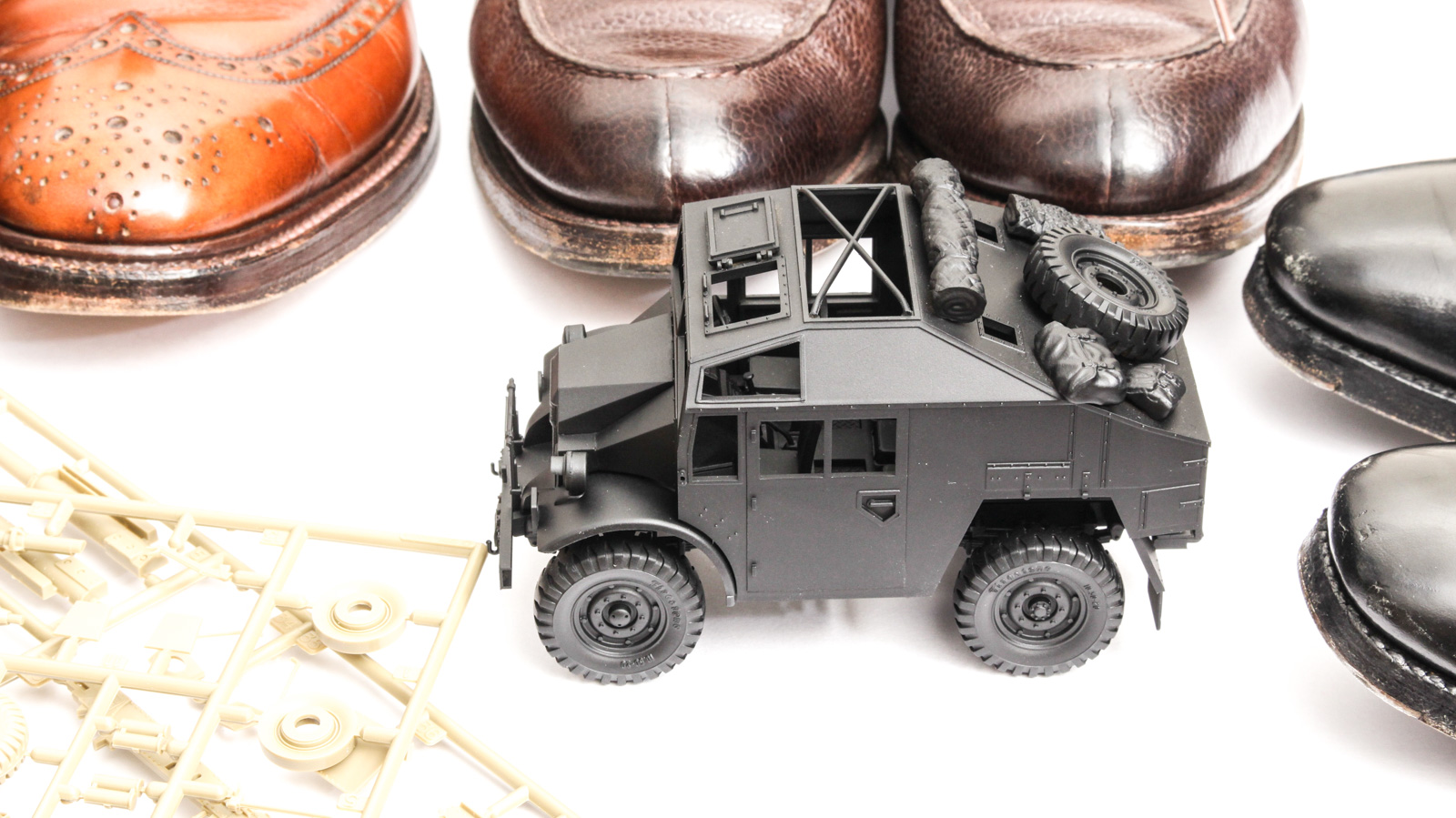 バラしやすさにイギリスを感じる／英国靴を通して見る、タミヤの