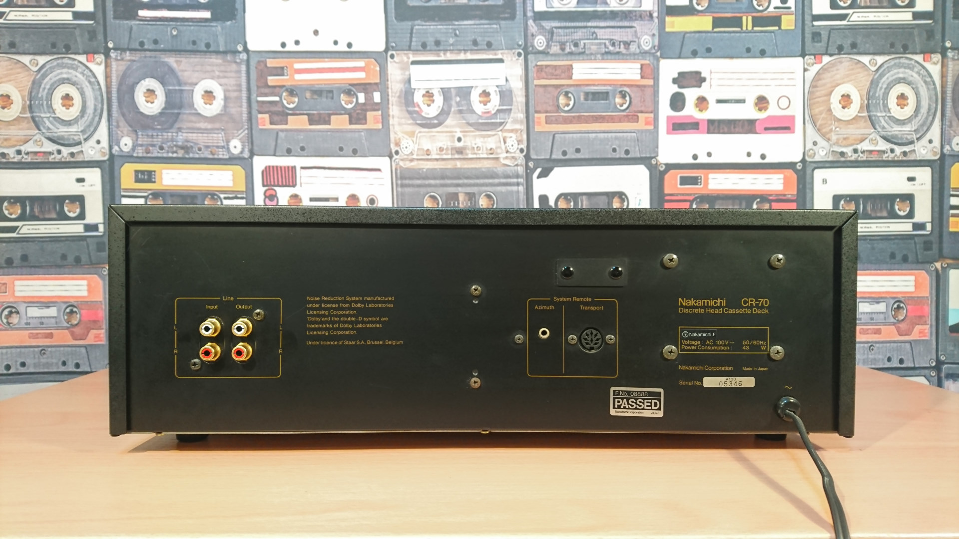 Nakamichi CR-70 外観・内部を実機の画像で紹介 | スーパーカセッ