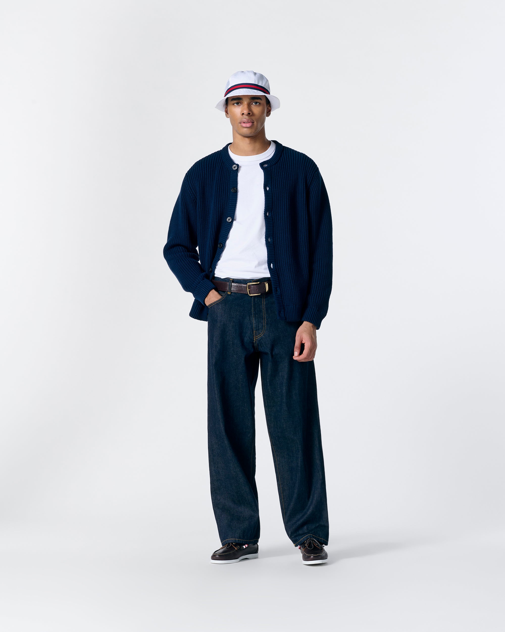 Cotton Sweater Cardigan - Noah