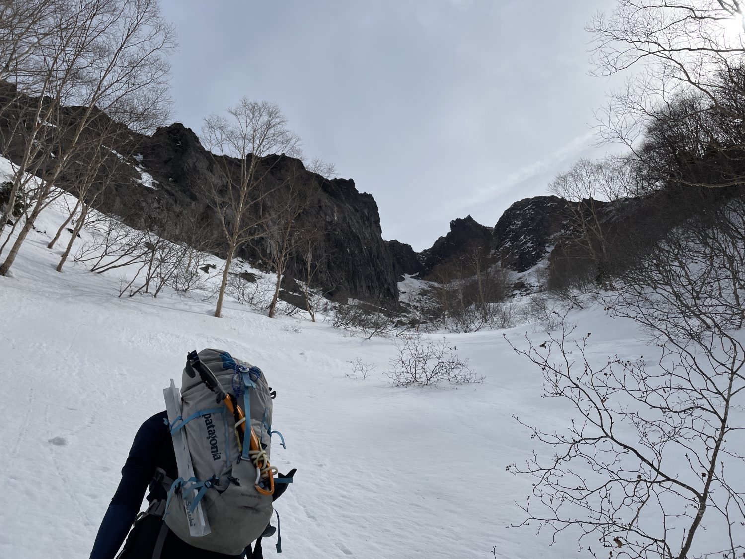 日光白根山西面3ルンゼ | みろく山の会：横浜にある山岳会（登山サークル）