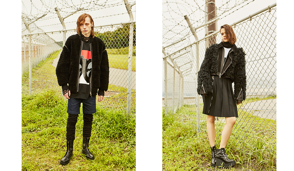 テクスチャーミックスで着こなす都会のレイヤード｜DIESEL BLACK GOLD