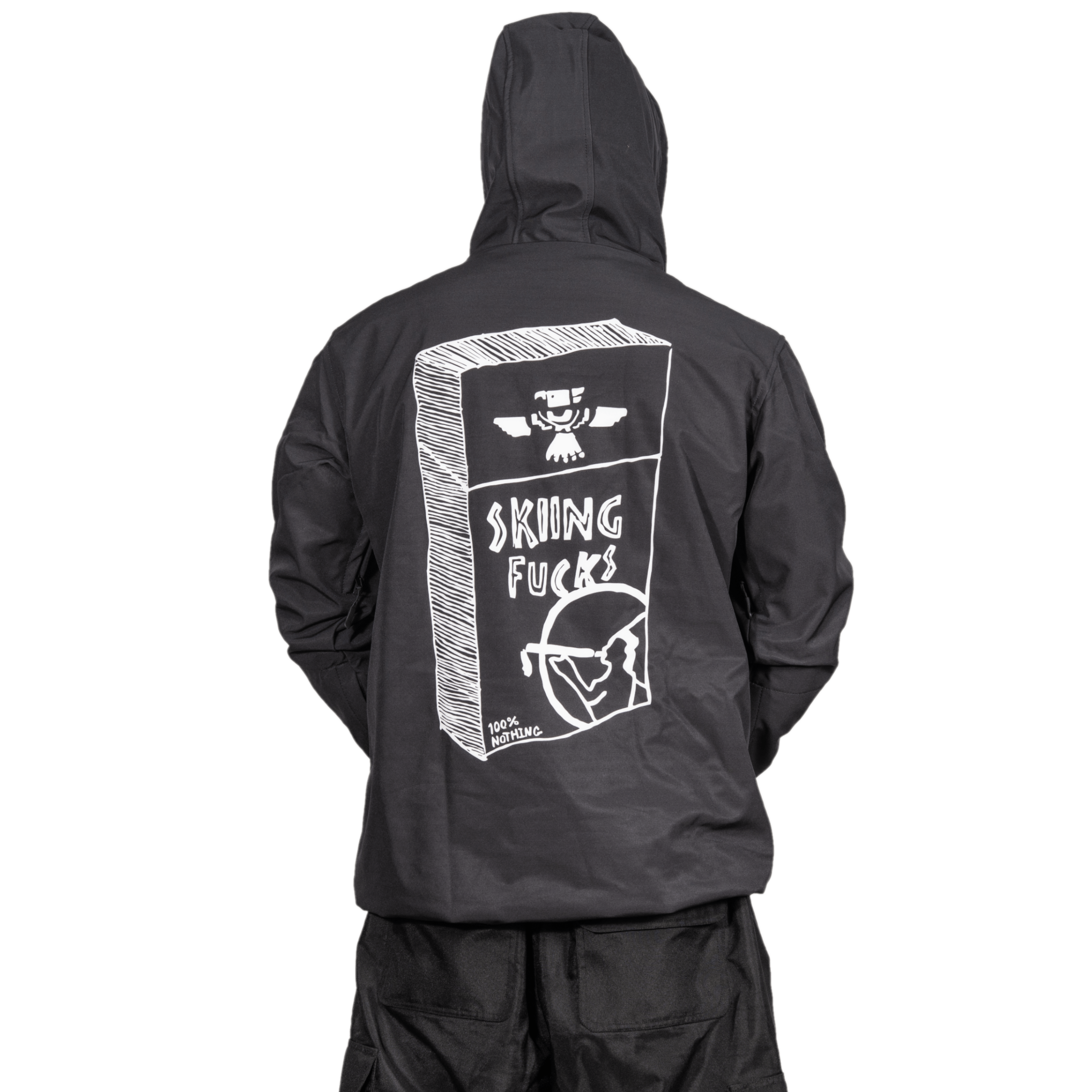 Slacker Snow Jacket: Skiing Fucks – Numbskull