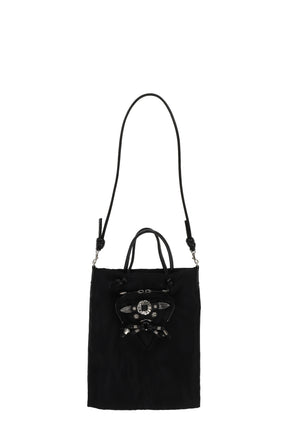 TOGA TOO トーガ SS26 TRIANGLE POUCH BAG / BLK - NUBIAN ヌビアン