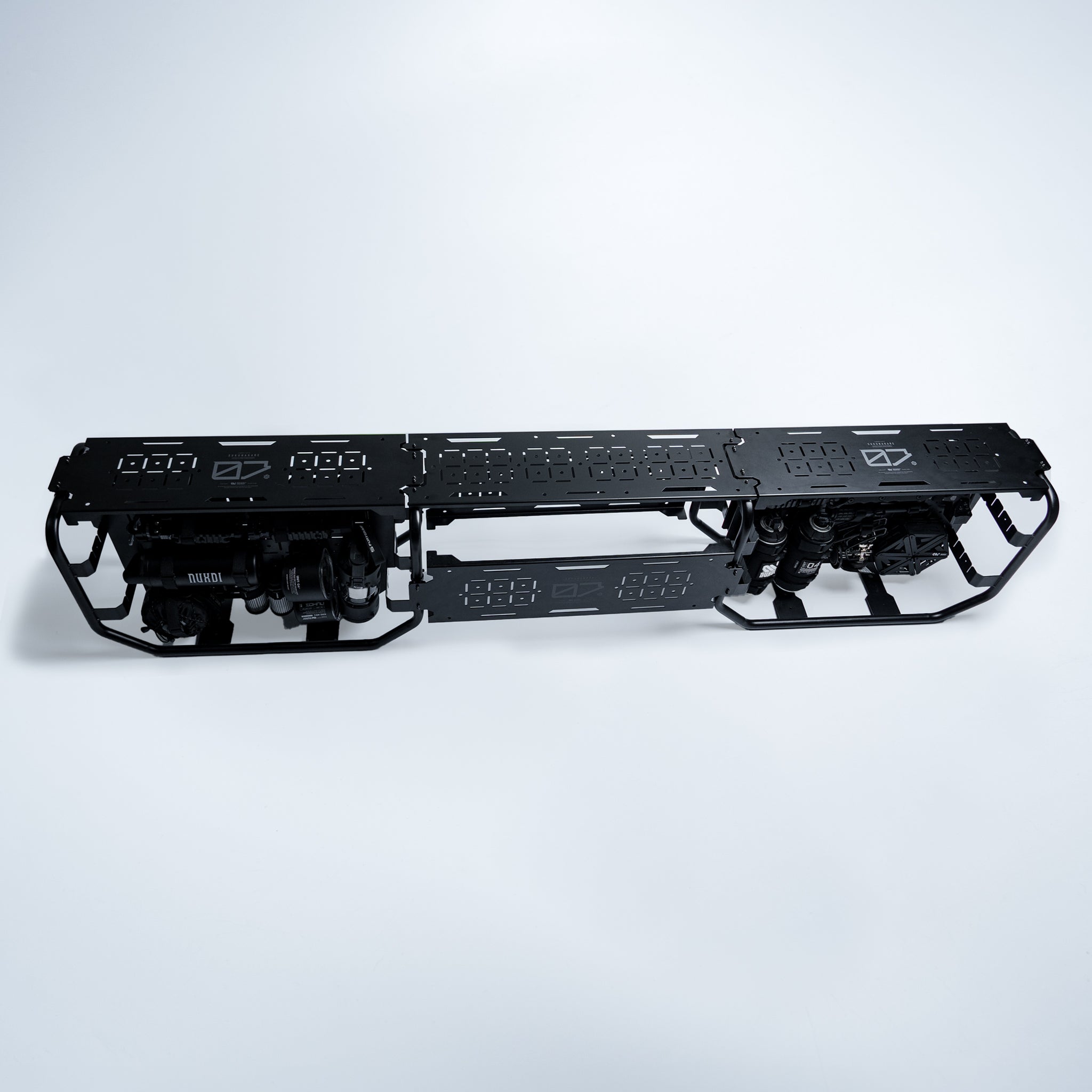 07 SUKUNAKARE -BRIDGE BOARD- MAT BLACK｜NUXDI