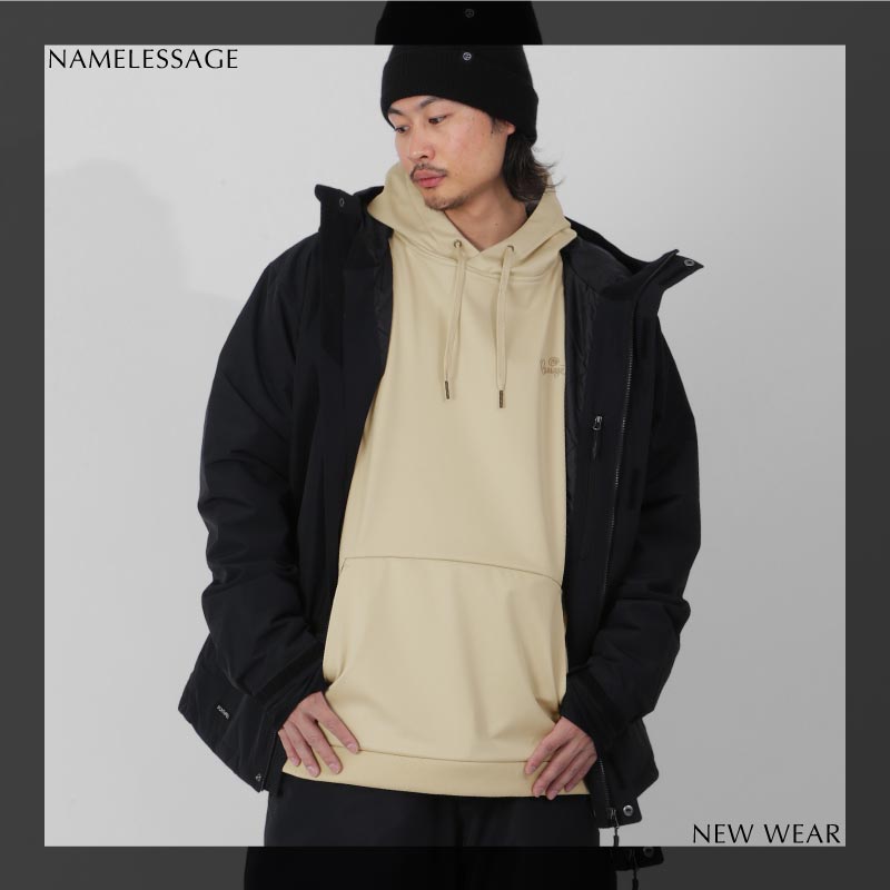 スノーボードウェア ソフトシェル メンズ レディース フーディ