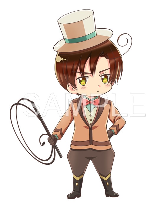 ヘタリア The World Twinkle」キデイランドコラボショップの描き下ろし