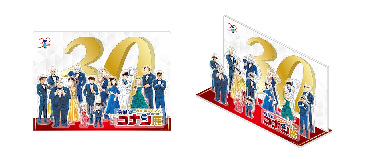 特典付き入場チケットに付属する「アクリルジオラマセット」。 [画像