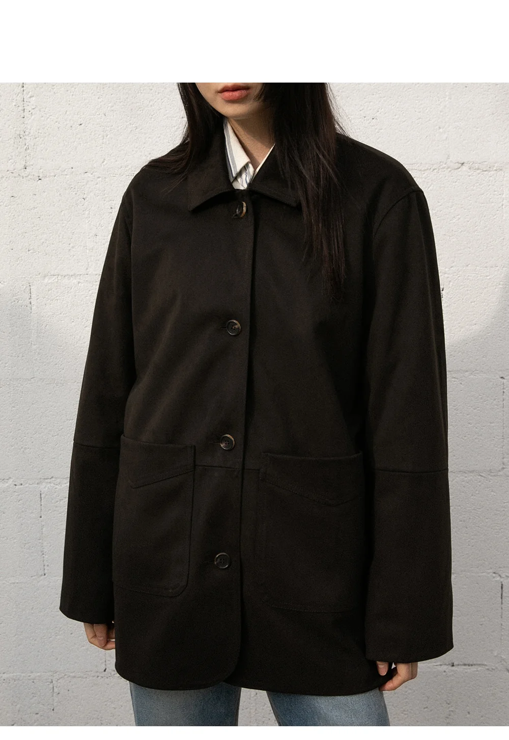 henry suede jacket | OHOTORO