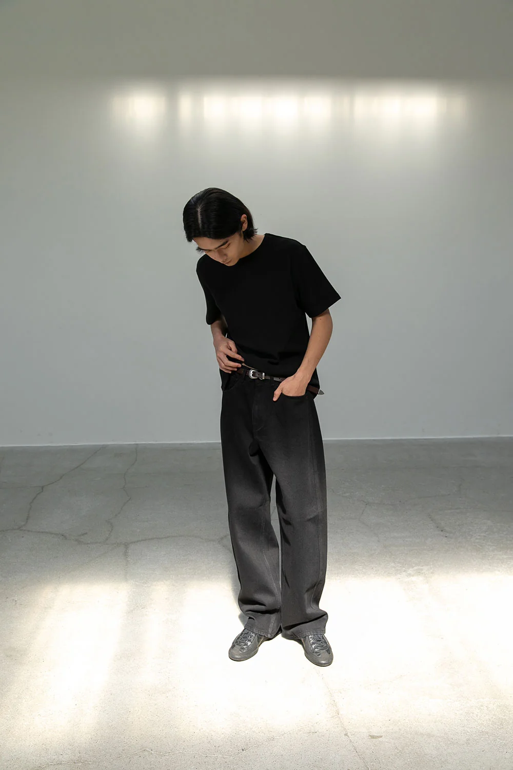 loom black jeans for him | OHOTORO