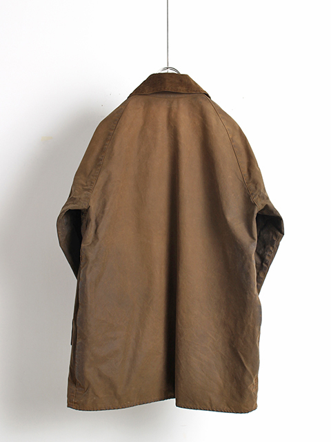 VINTAGE】93s 3warrant Barbour MOORLAND Olive C42 - 毎日を楽しく