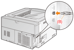 プリンターとコンピューターを接続する - Canon - Satera LBP843Ci
