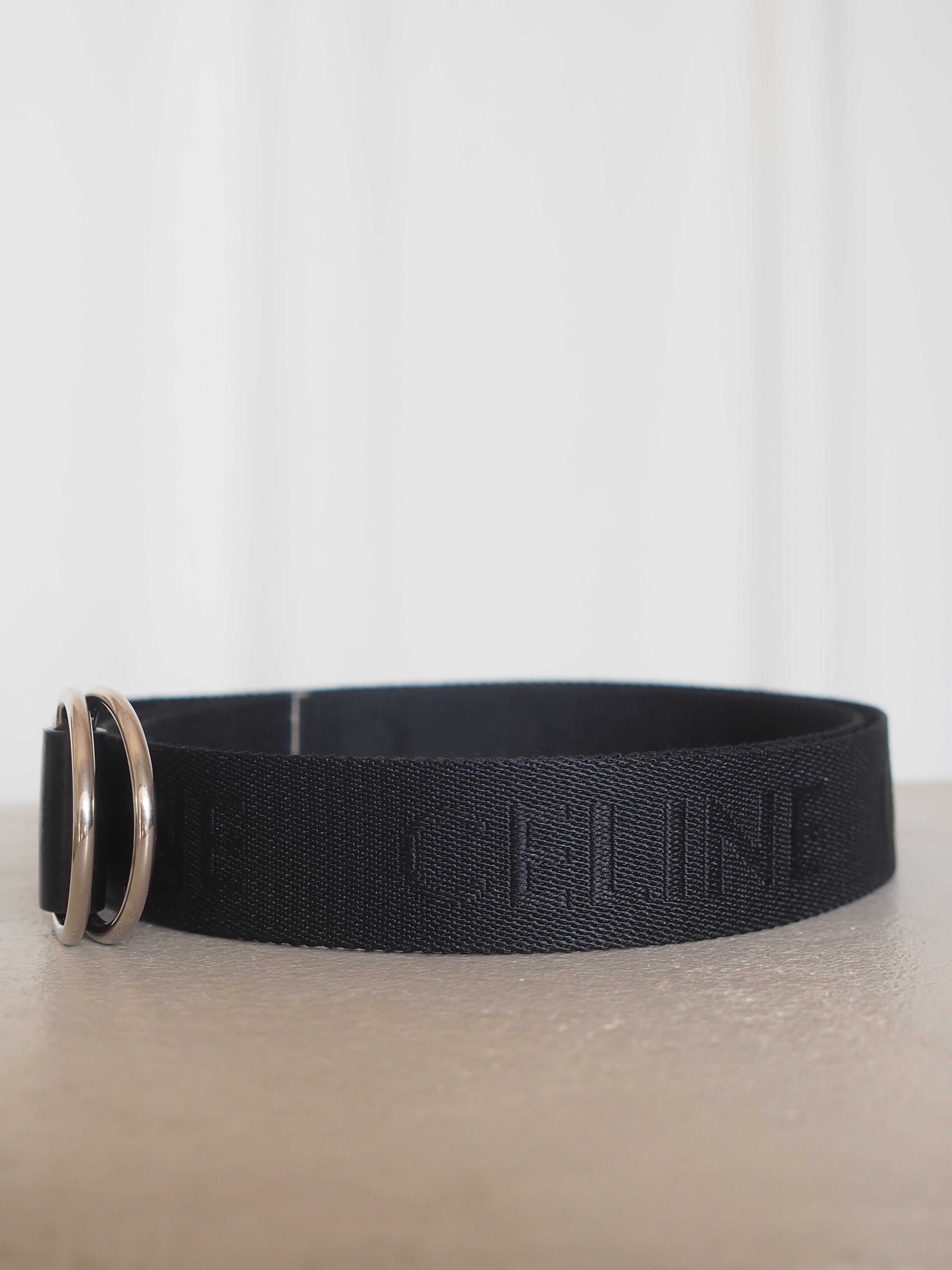 CELINE セリーヌ ロゴ ダブルリング ベルト メンズ ユニセックス