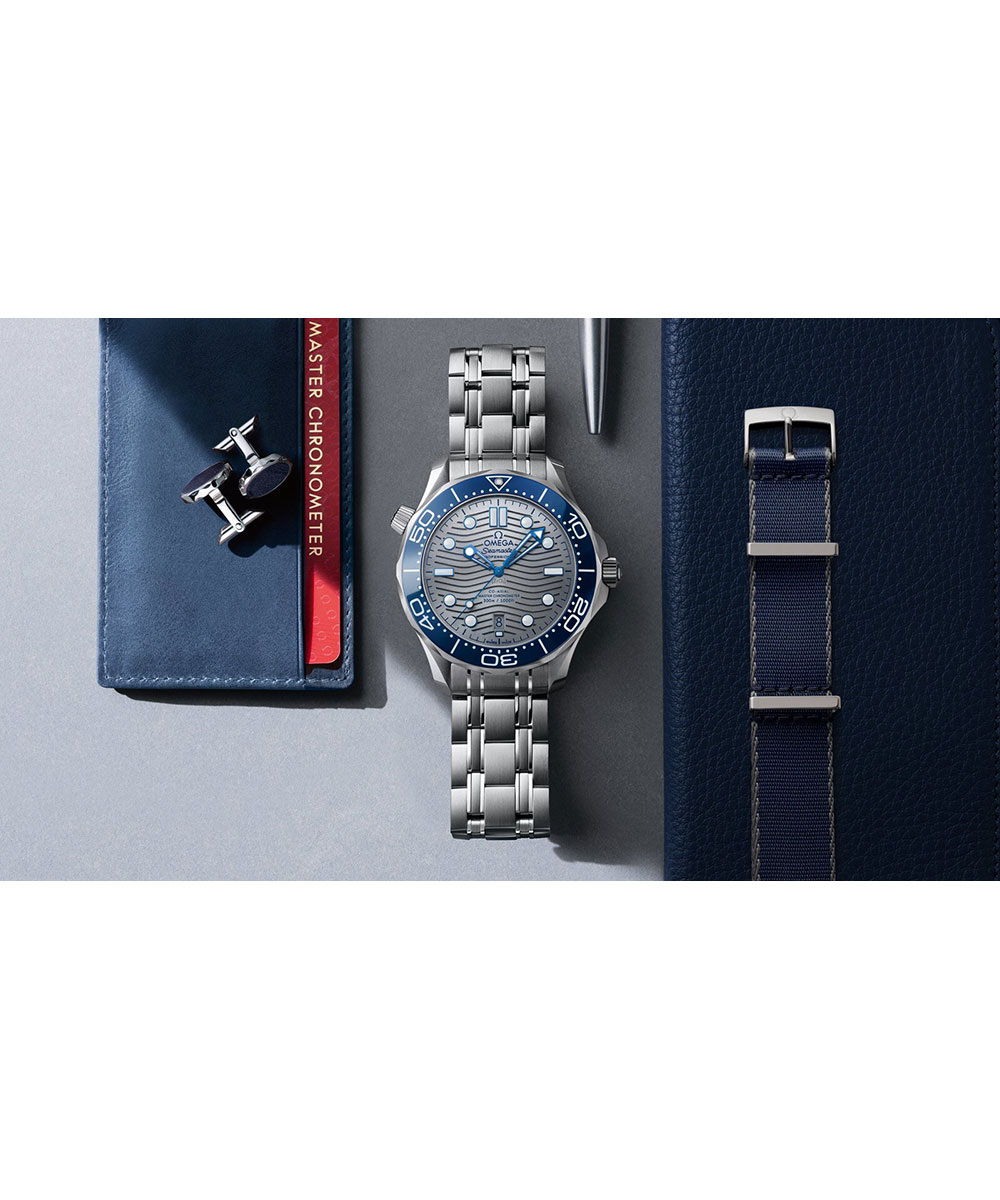 OMEGA/オメガ通販 | シーマスター ダイバー300M グレー×ブルー