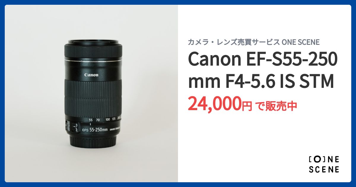 Canon EF-S55-250mm F4-5.6 IS STMの出品 | ONE SCENE（ワンシーン）