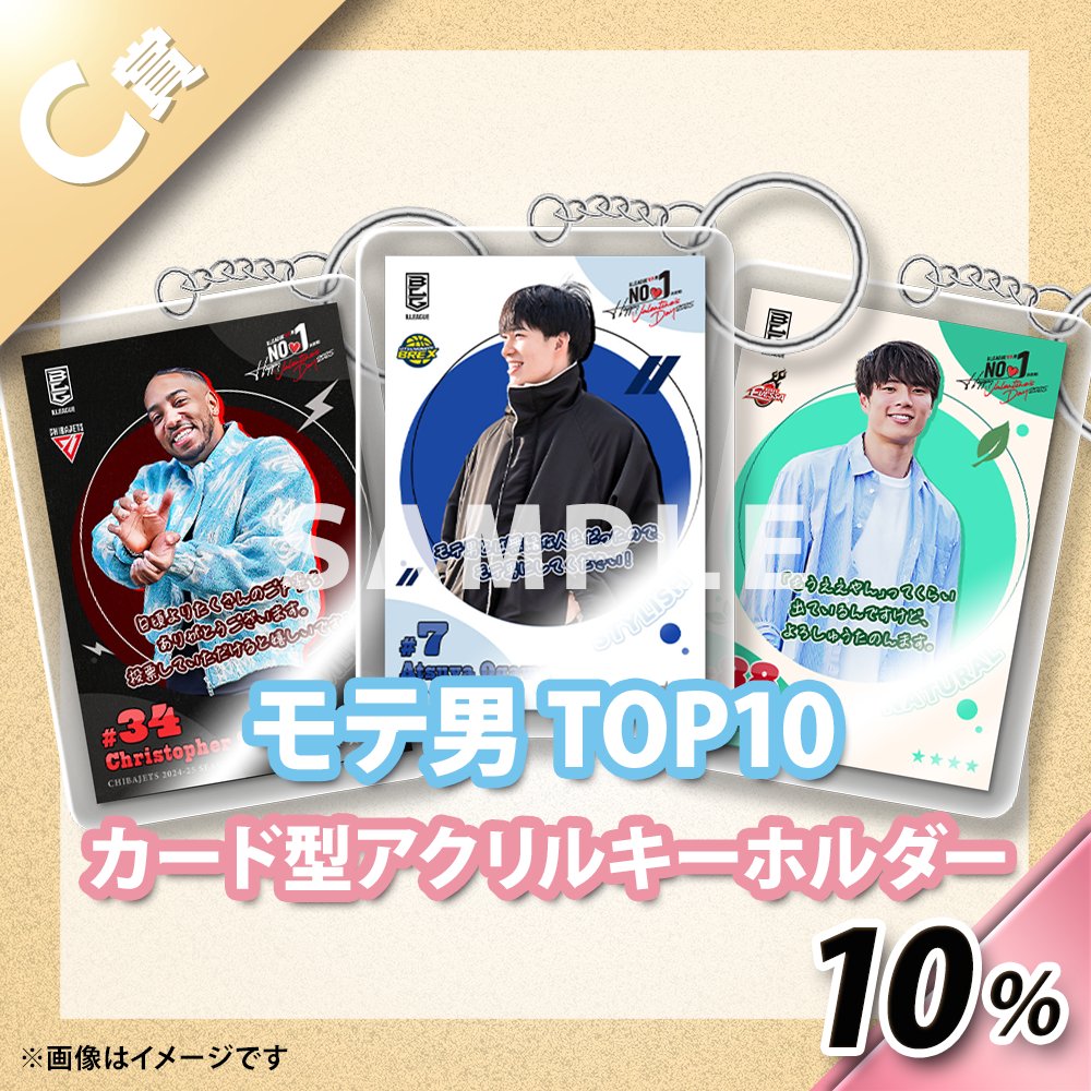 くじプラ | モテ男No.1決定戦 2025オンラインくじ