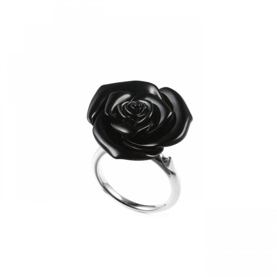 ROSE DIVINE リング(7号 BLACKENED/BLACK)｜ JUSTIN DAVIS｜名古屋