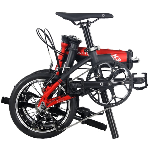 DAHON ( ダホン ) 折りたたみ自転車 K3 海外仕様 レッド/ マット