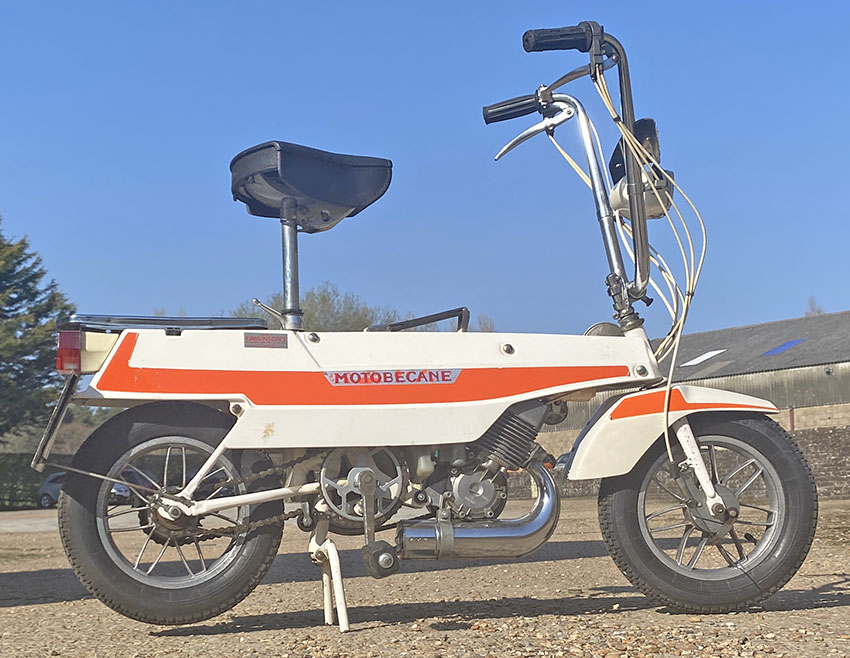 1974 Mobylette Moby X-1 Folding Moped – The Online Bicycle Museum