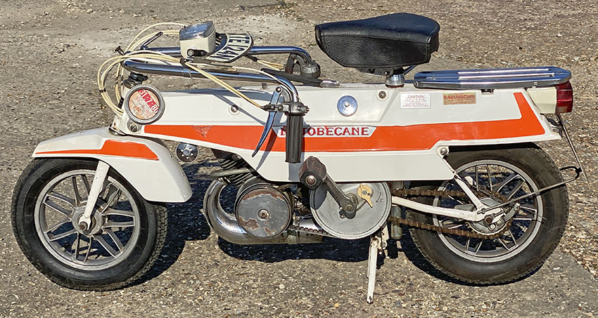 1974 Mobylette Moby X-1 Folding Moped – The Online Bicycle Museum
