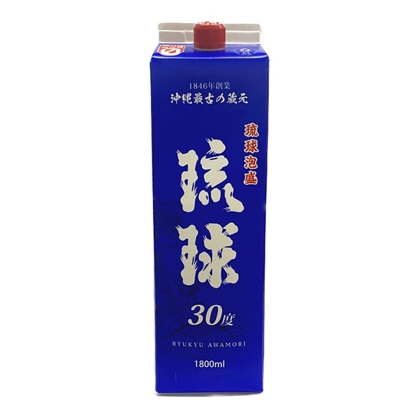 泡盛30度 1800ml 新里酒造 琉球 紙パック: お酒・ドリンク｜サンエー