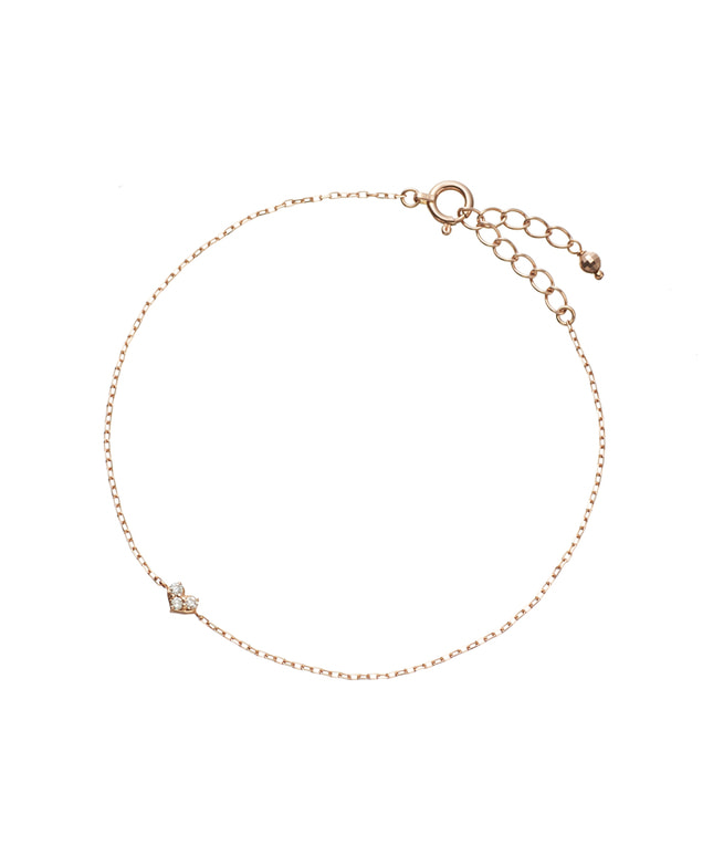 K10PG ダイヤモンド ブレスレット|festaria Online Shop(フェスタリア