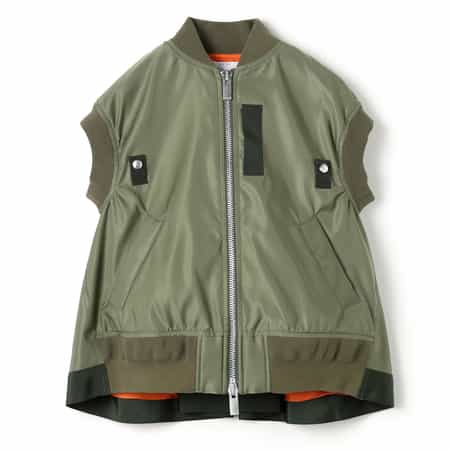 SACAI＜サカイ＞ ナイロンツイルベスト（2264258）｜SACAI(サカイ