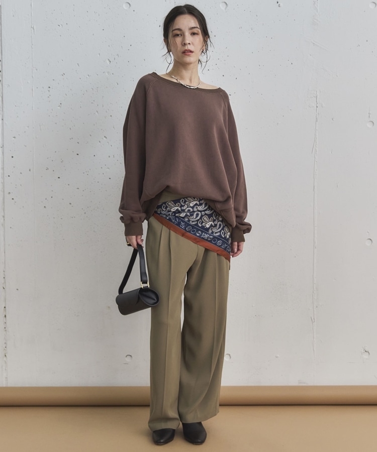 ペイズリー柄スカーフ(F BROWN): ネックウェア｜PMbox P&M OFFICIAL