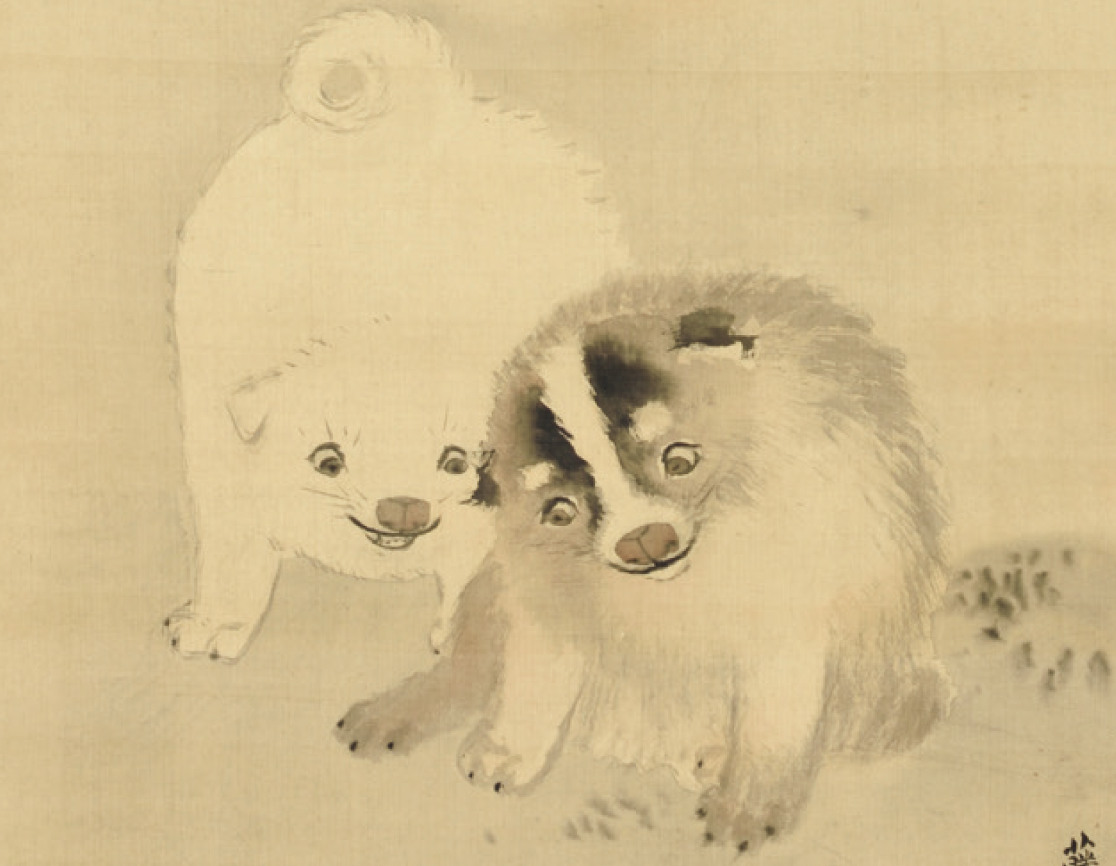 江戸絵画のかわいい【子犬】が大集合！ 伊藤若冲・円山応挙・長沢芦雪