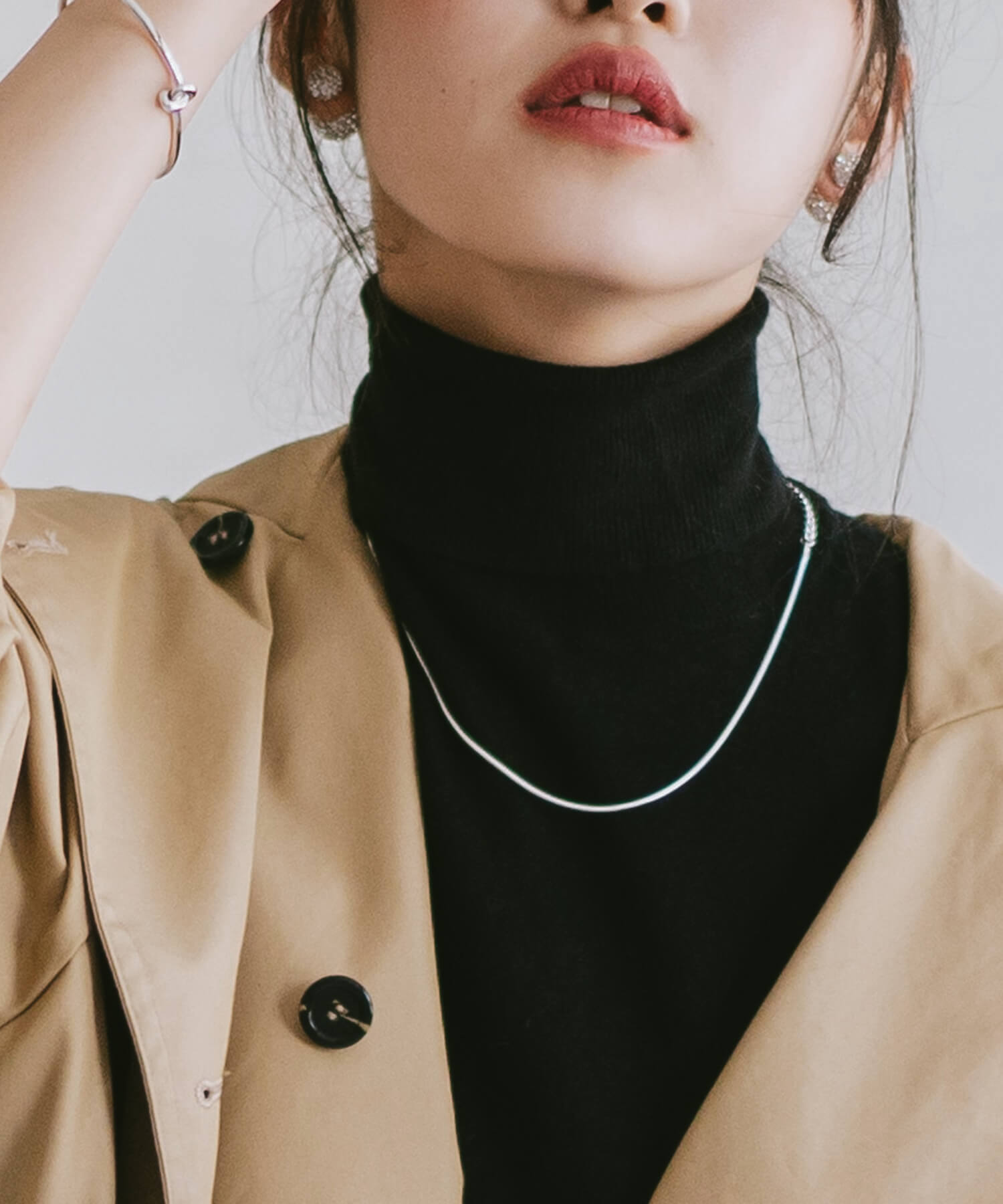 Silver925 Snake Chain Necklace VENEC-NK -べネック- | Ops.(オプス