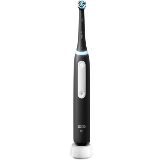 Oral-B iO Series 4 Rechargeable Electric Toothbrush, Matte Black
