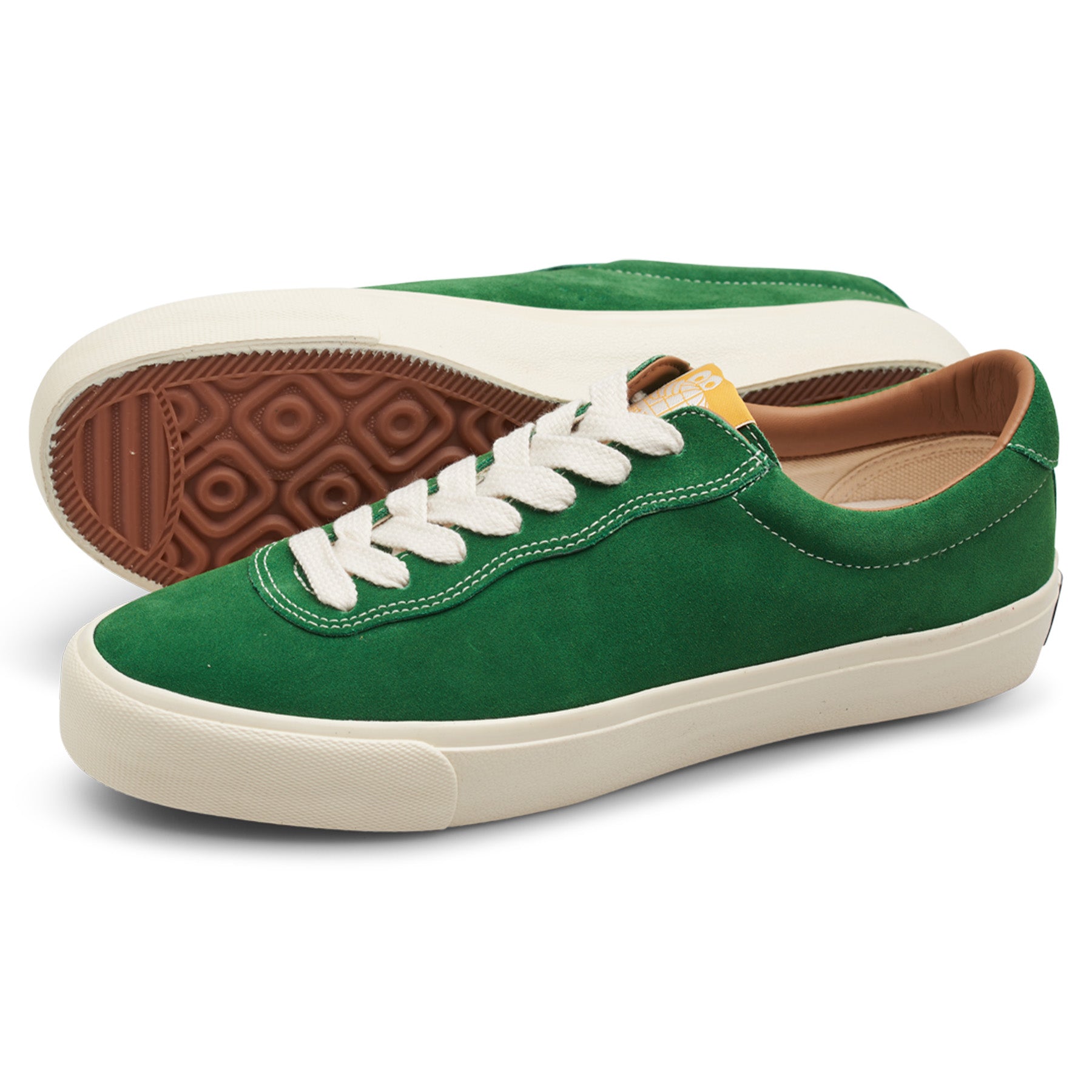 Last Resort AB VM001 Lo Suede Kelly Green/White - Orchard Skateshop