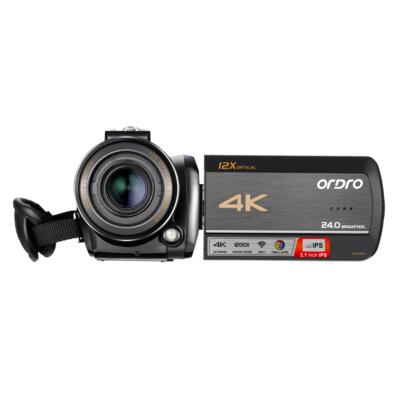 ORDRO AC5 Optical Zoom 4K Video Camera - ORDRO