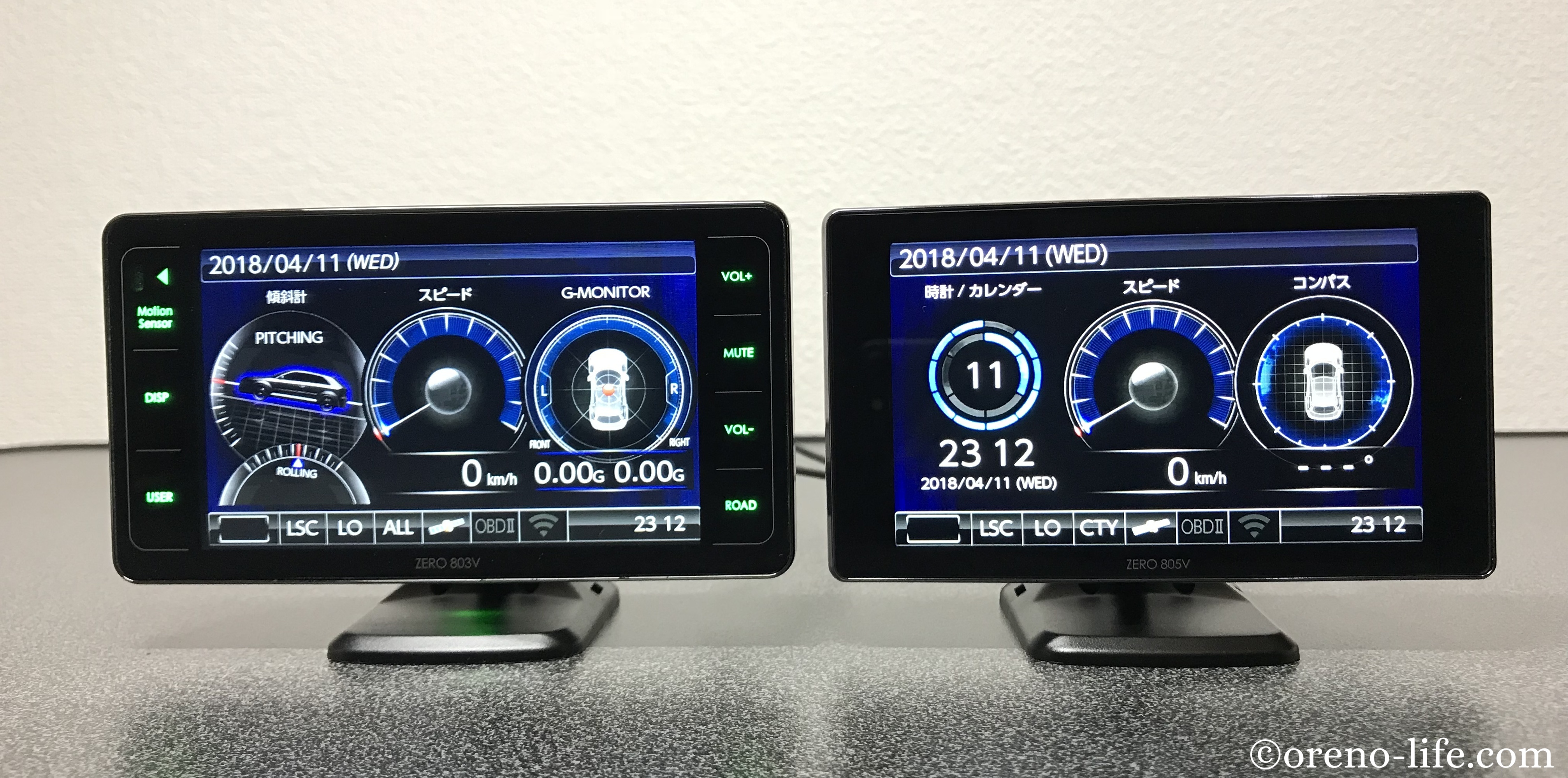 コムテックZERO805V徹底レビュー | oreno-life.com