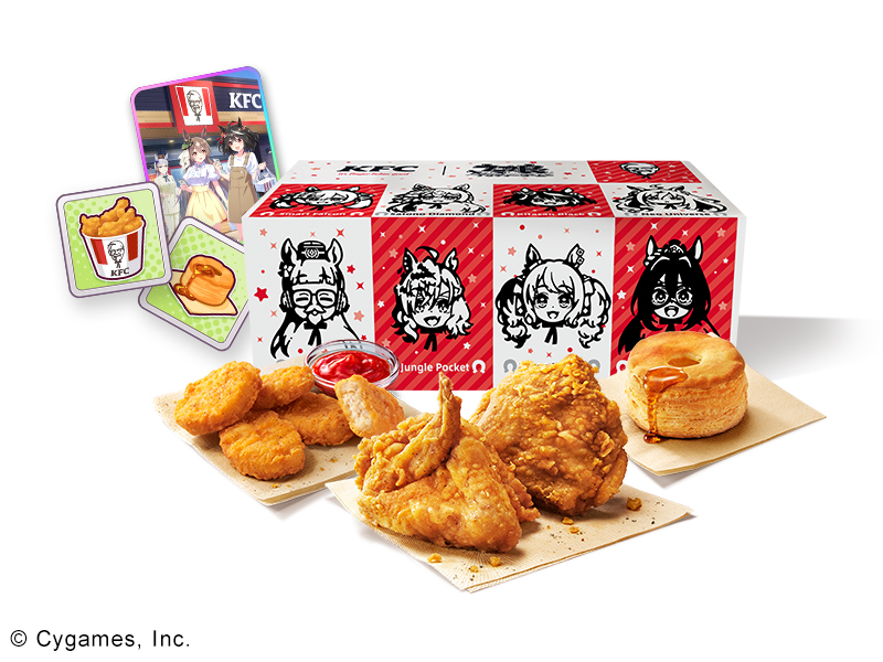 ケンタッキー】「ウマ娘」コラボ、8月24日発売 サトノダイヤモンド