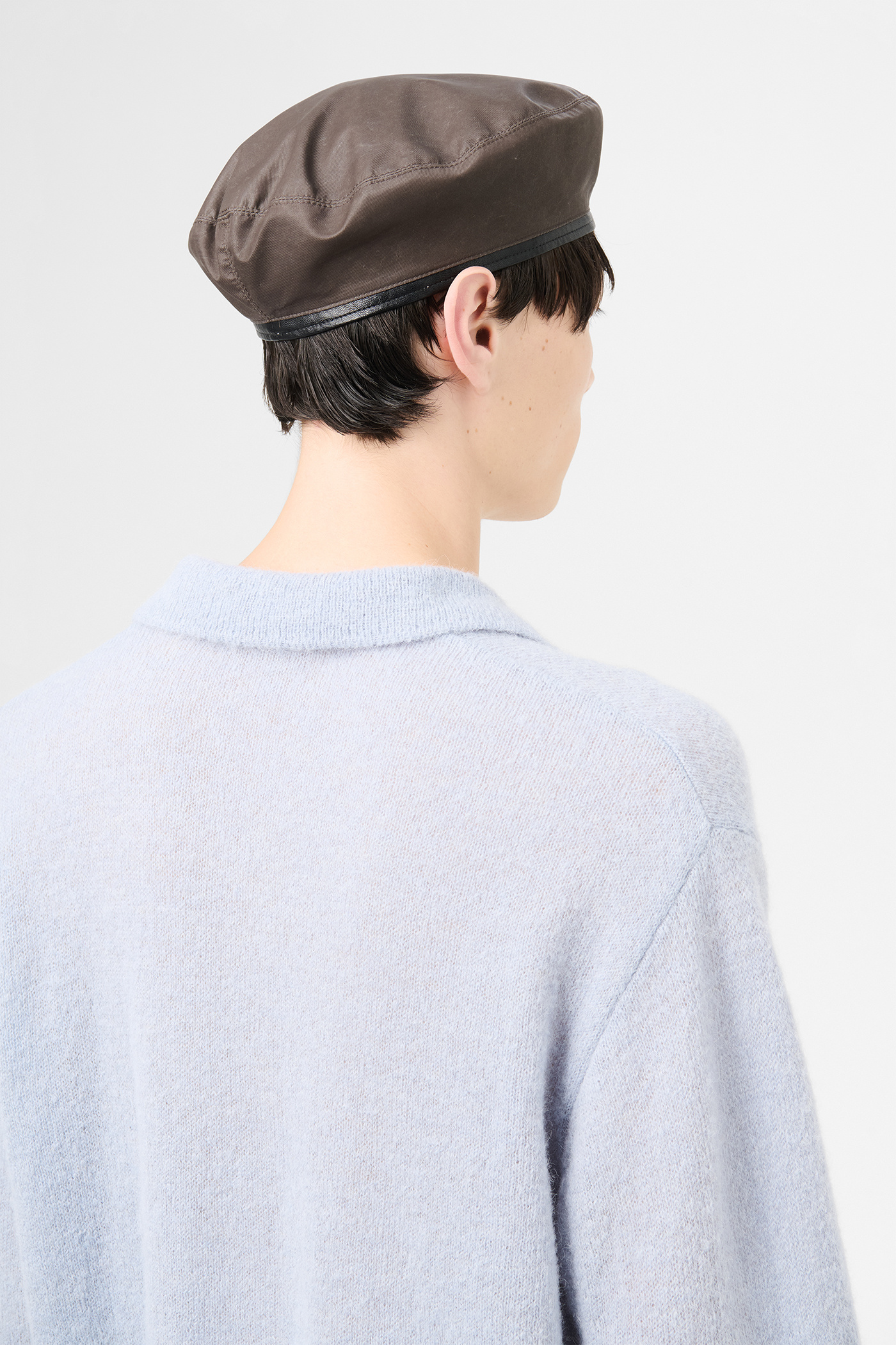 Our Legacy - Evening Polo Livid Blue Fuzzy Alpaca