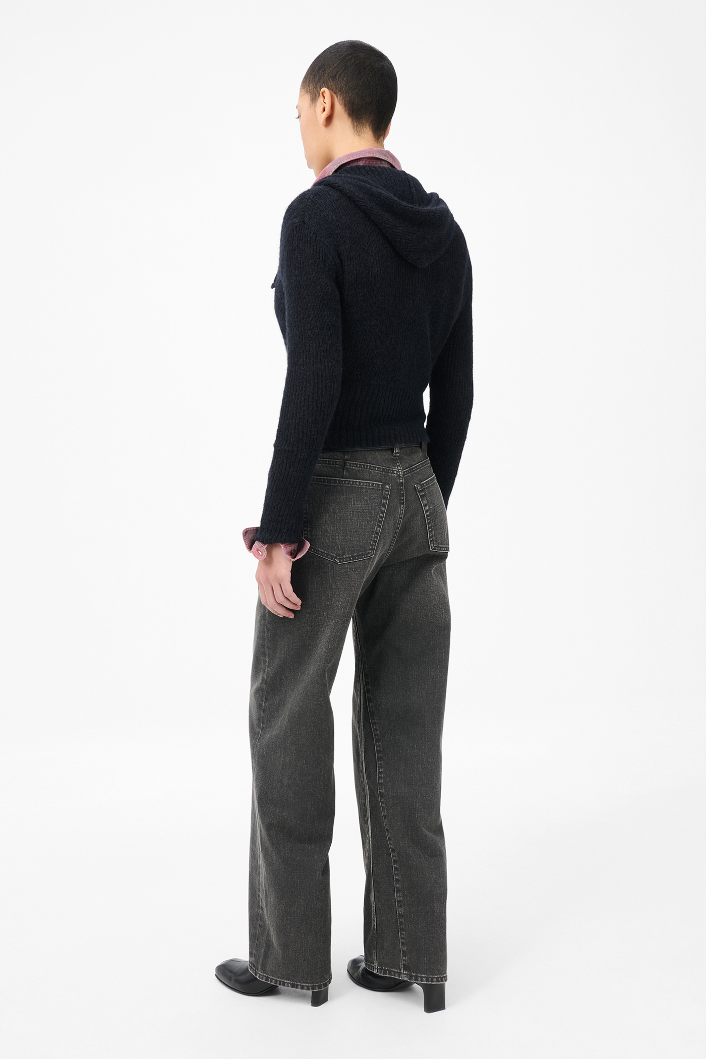 Our Legacy - Treble Cut Black Coated Wash