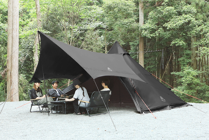 ogawa フィールドタープ ヘキサDXの商品紹介 | hinata〜もっとそとが