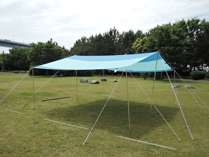 Coleman スクエアタープ(ターコイズ）の商品紹介 | hinata〜もっとそと