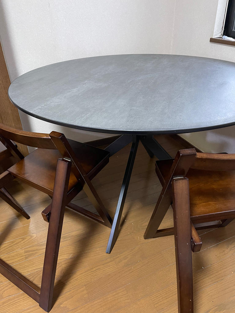 メラミン円形テーブル (幅120cm WH) | ニトリネット【公式】 家具