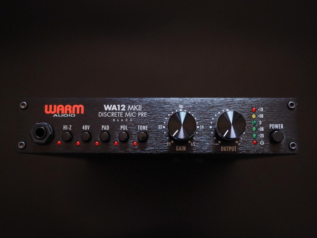 WARM AUDIO WA12 MKII Black Microphone Preamp 送料無料 | Sound House