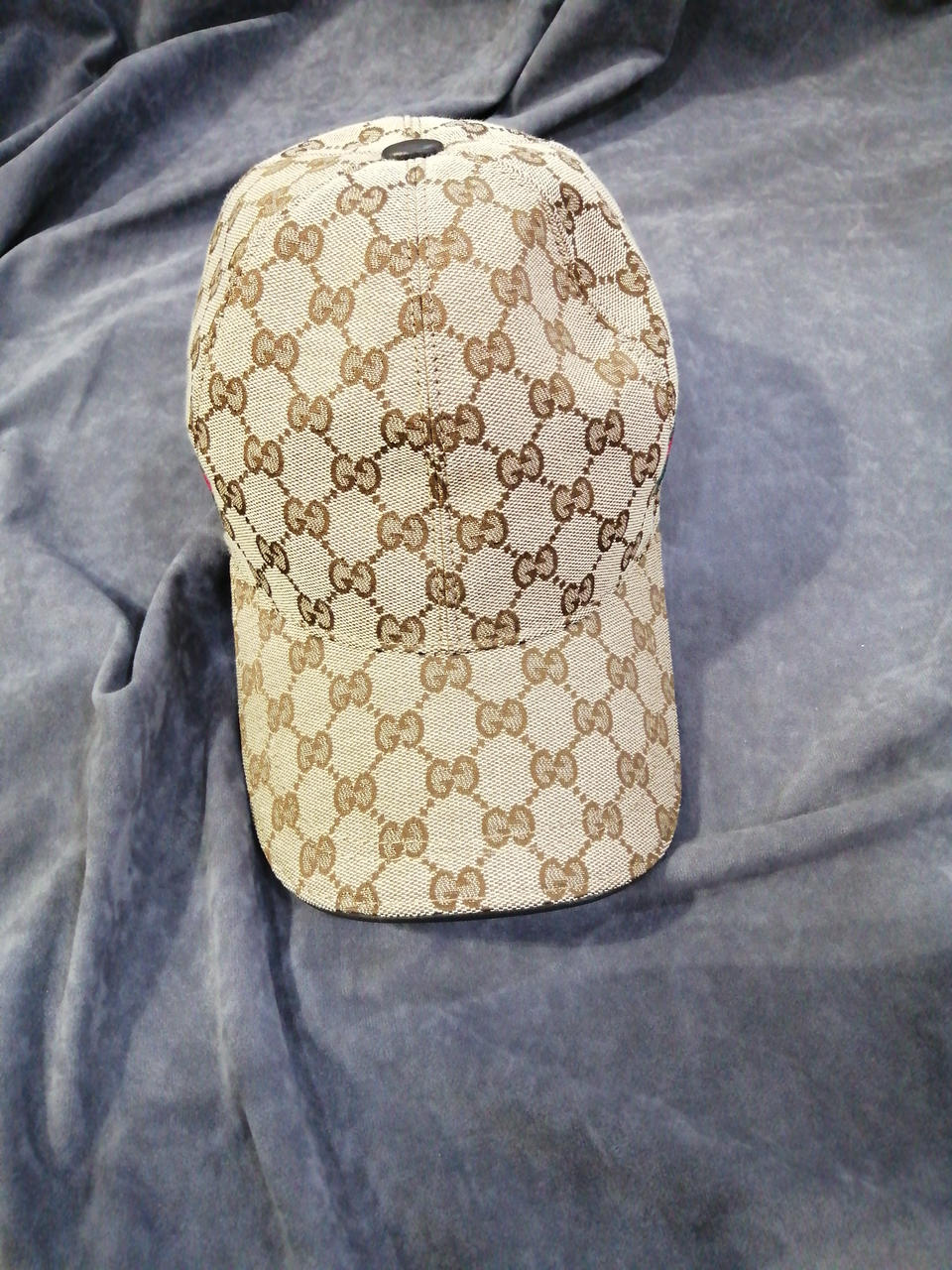 GUCCI GGパターン ベージュキャップ