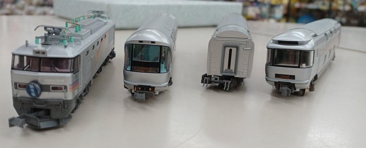 KATO|1/150 EF510+E26系カシオペア 基本4両セット|【ハードオフ公式