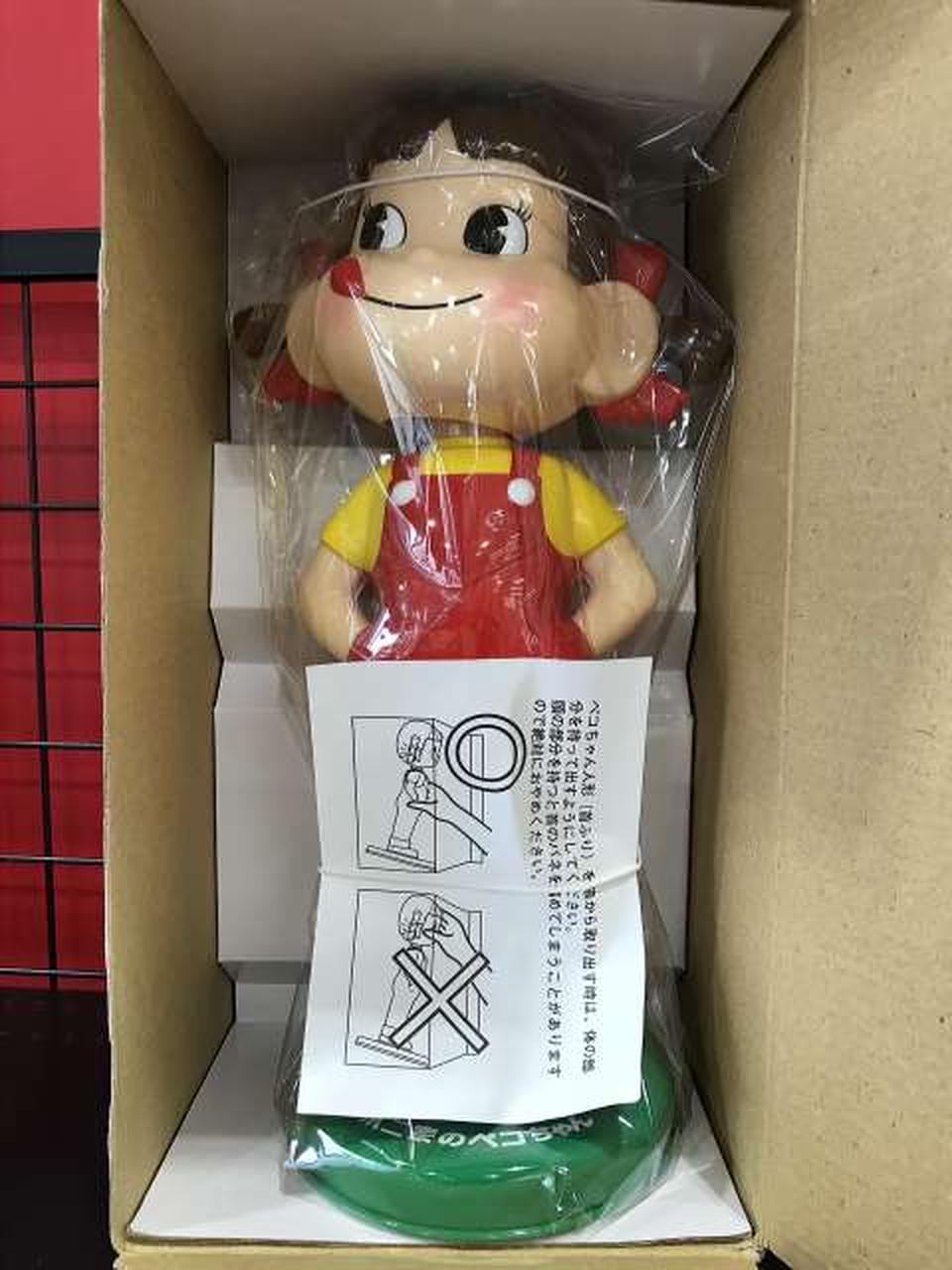 不二家|【内袋未開封】首振りペコちゃん人形|【ハードオフ公式通販