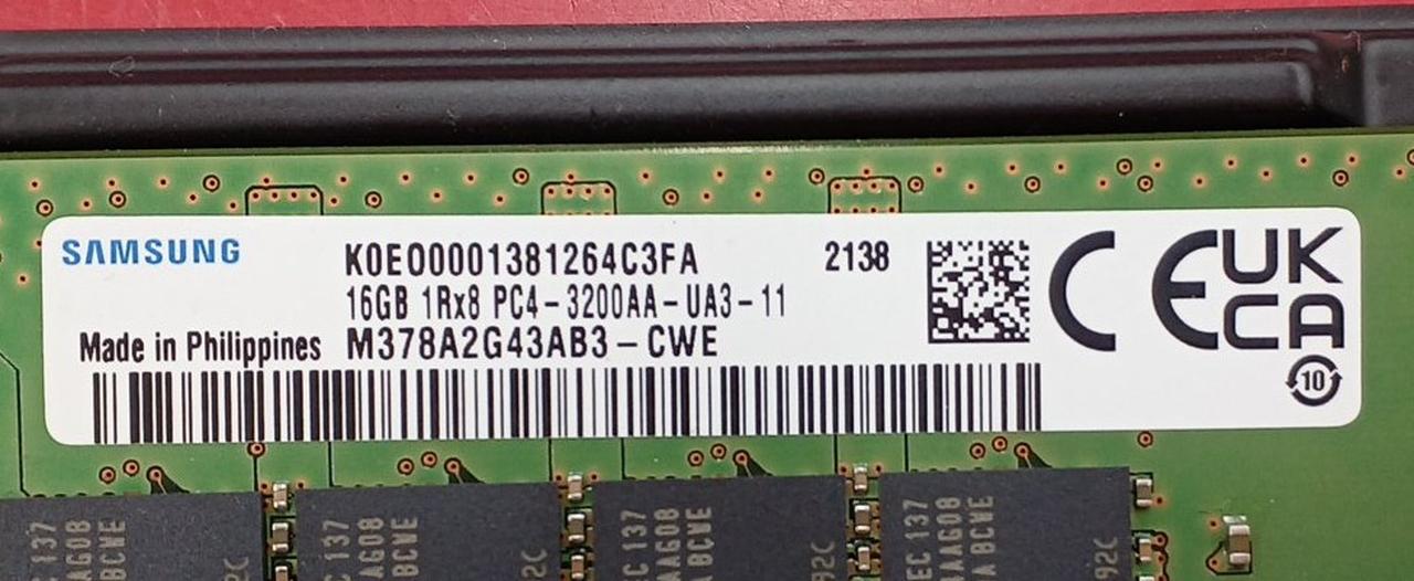 ニホンサムスン(SAMSUNG)|DDR4-3200 16GB 1枚|【ハードオフ公式通販