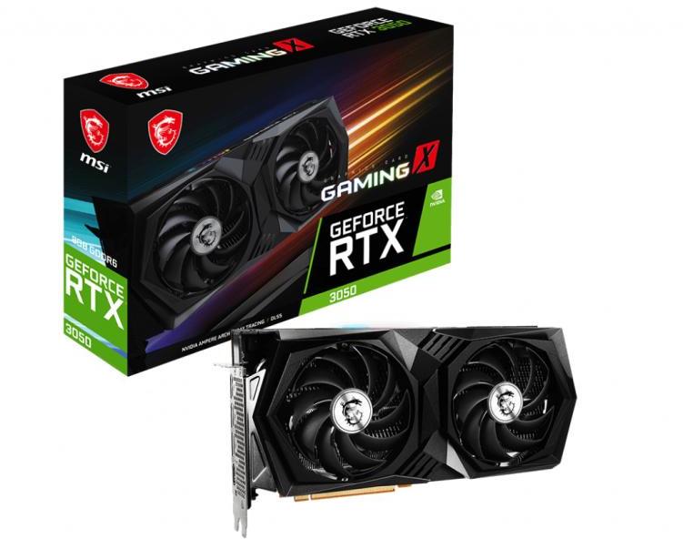 MSI GeForce RTX 3050 VENTUS 2X XS OC 8GB GDDR6 128bit (V809-4266R