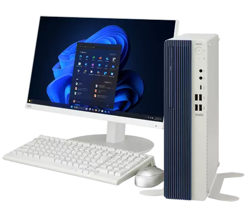 Windowsデスクトップ NEC Mate J i5-8400 256GB 8GB Mate 第8世代 Core i5-8400 Windows11 SSD128GB メモリ8GB DVDマルチ