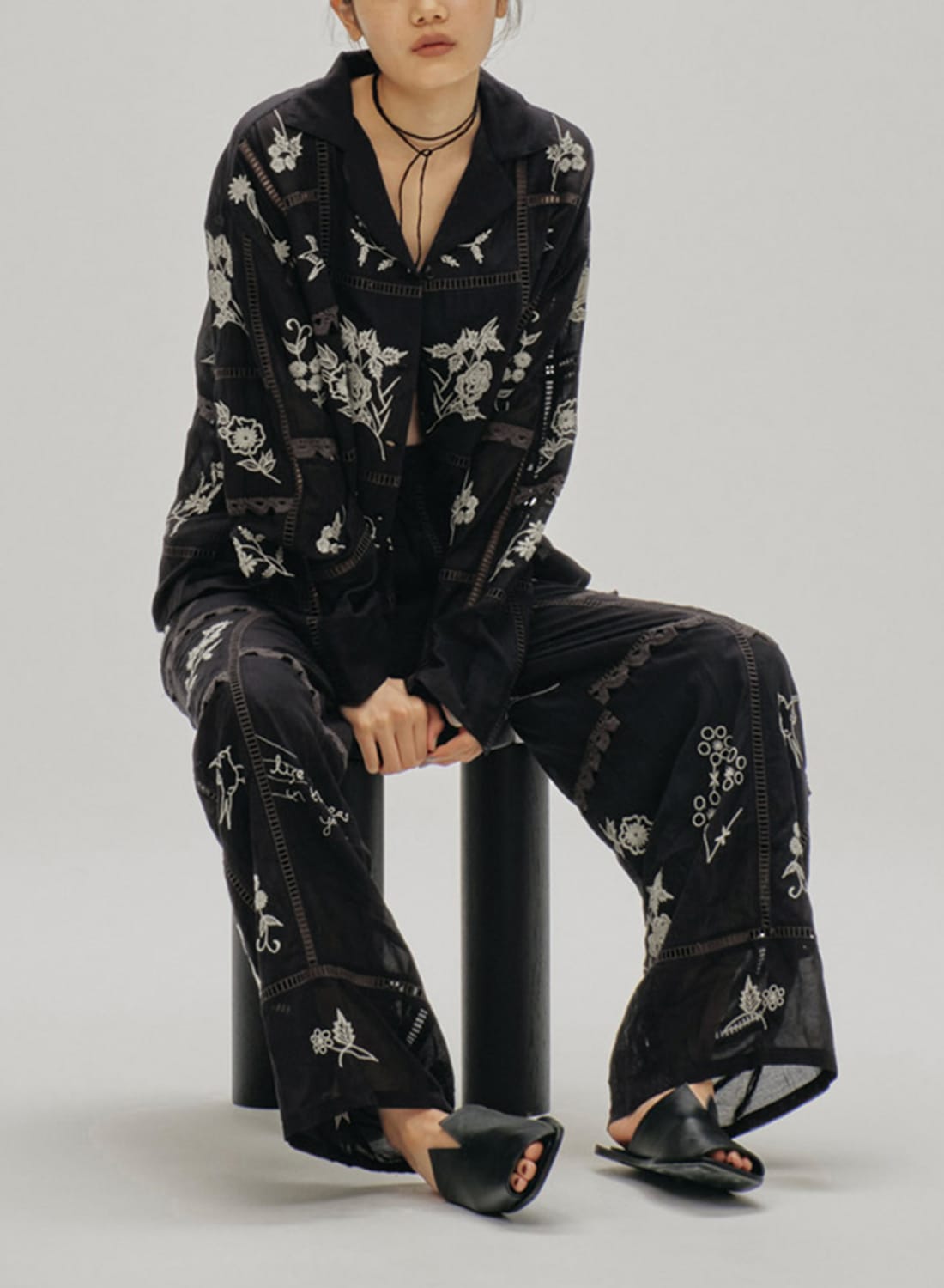 EMBROIDERY PATCHWORK SHIRTS|【26SS先行予約】エンブロイダリー