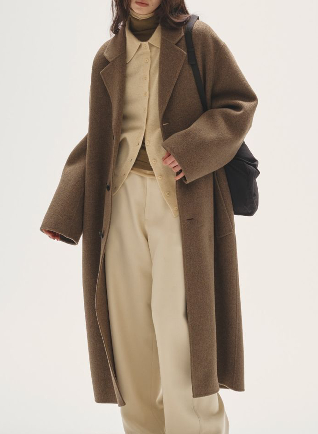 WOOL OVER COAT|ウール オーバー コートウール オーバー コート| MOONLOID
