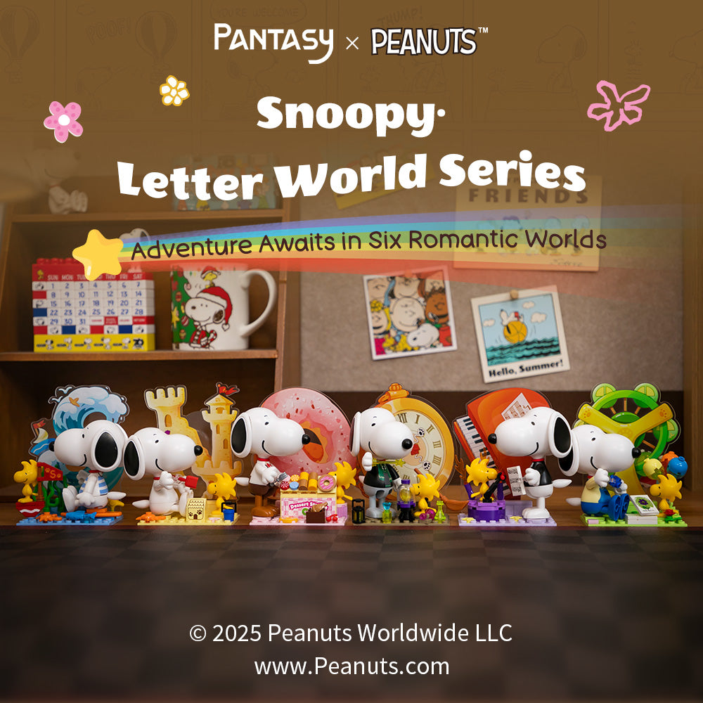Pantasy x Snoopy Letter World Series Blind Box